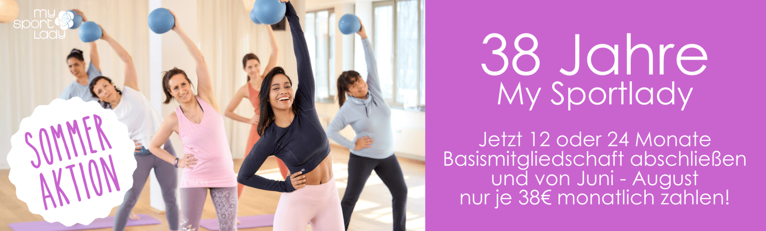 38 Jahre My Sportlady - Fitnessstudio München